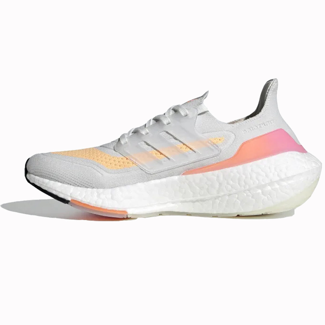 UltraBoost 21 'White Acid Orange'