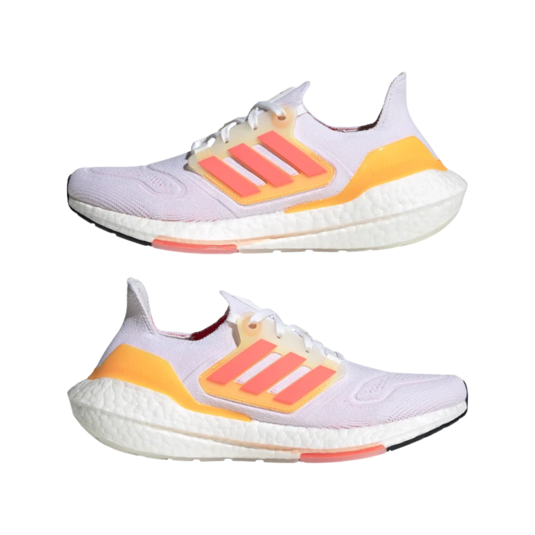 UltraBoost 22 'White Flash Orange'